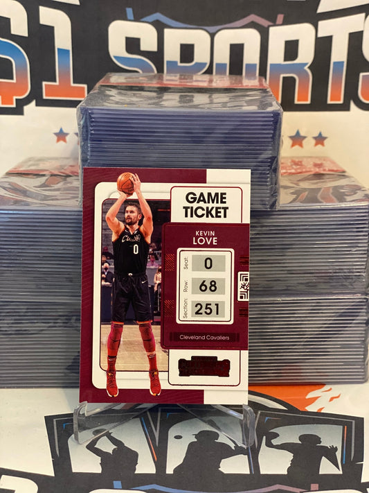 2021 Panini Contenders (Red) Kevin Love #8