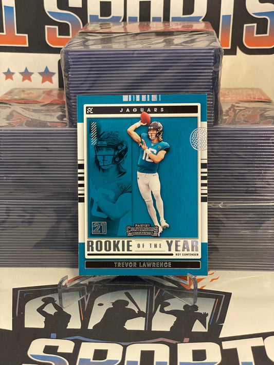 2021 Panini Contenders (Rookie of the Year) Trevor Lawrence #ROY-TLR