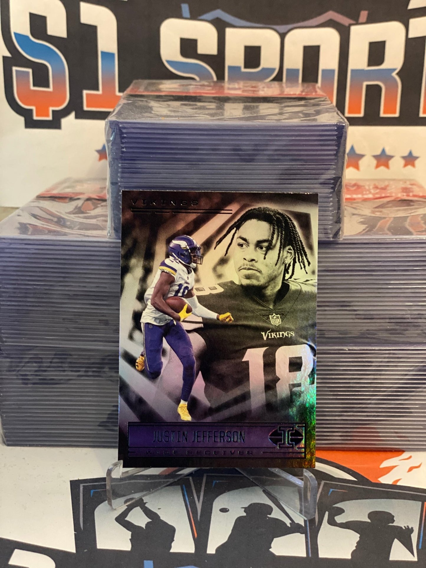 2021 Panini Illusions Justin Jefferson #4