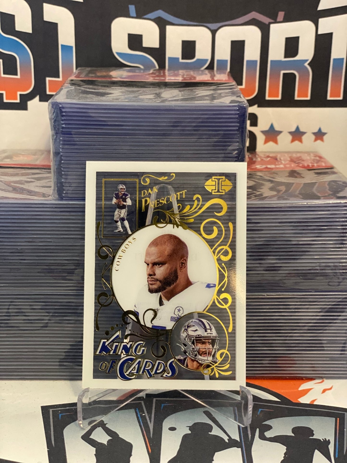 2021 Panini Illusions (King of Cards) Dak Prescott #KC-10