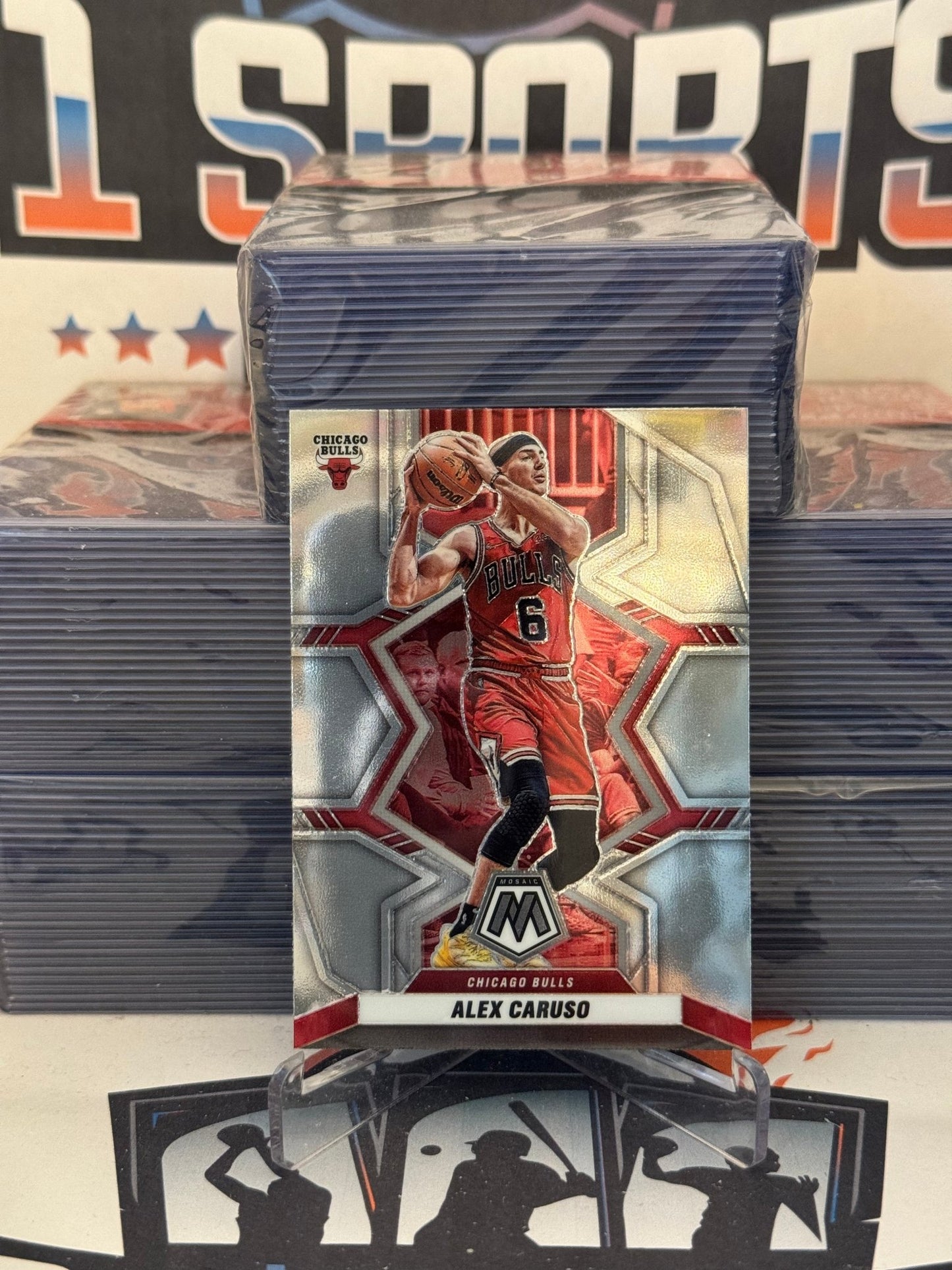 2021 Panini Mosaic Alex Caruso #75