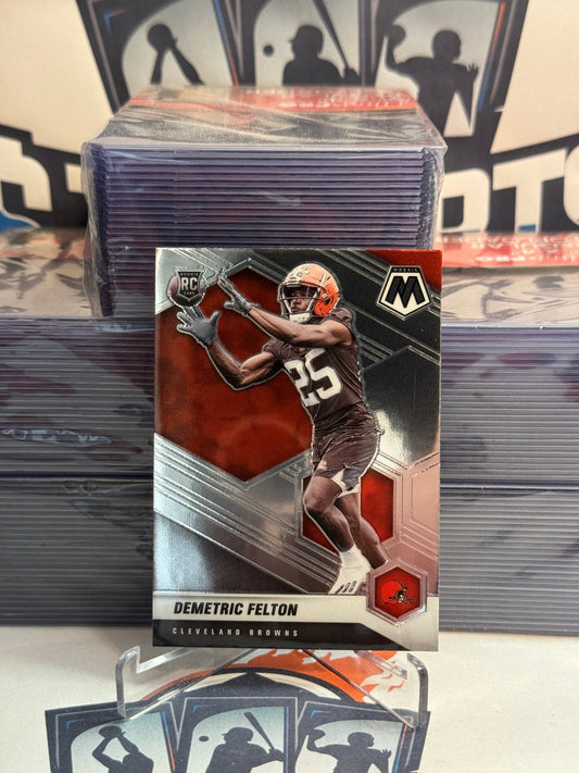2021 Panini Mosaic Demetric Felton Rookie #394