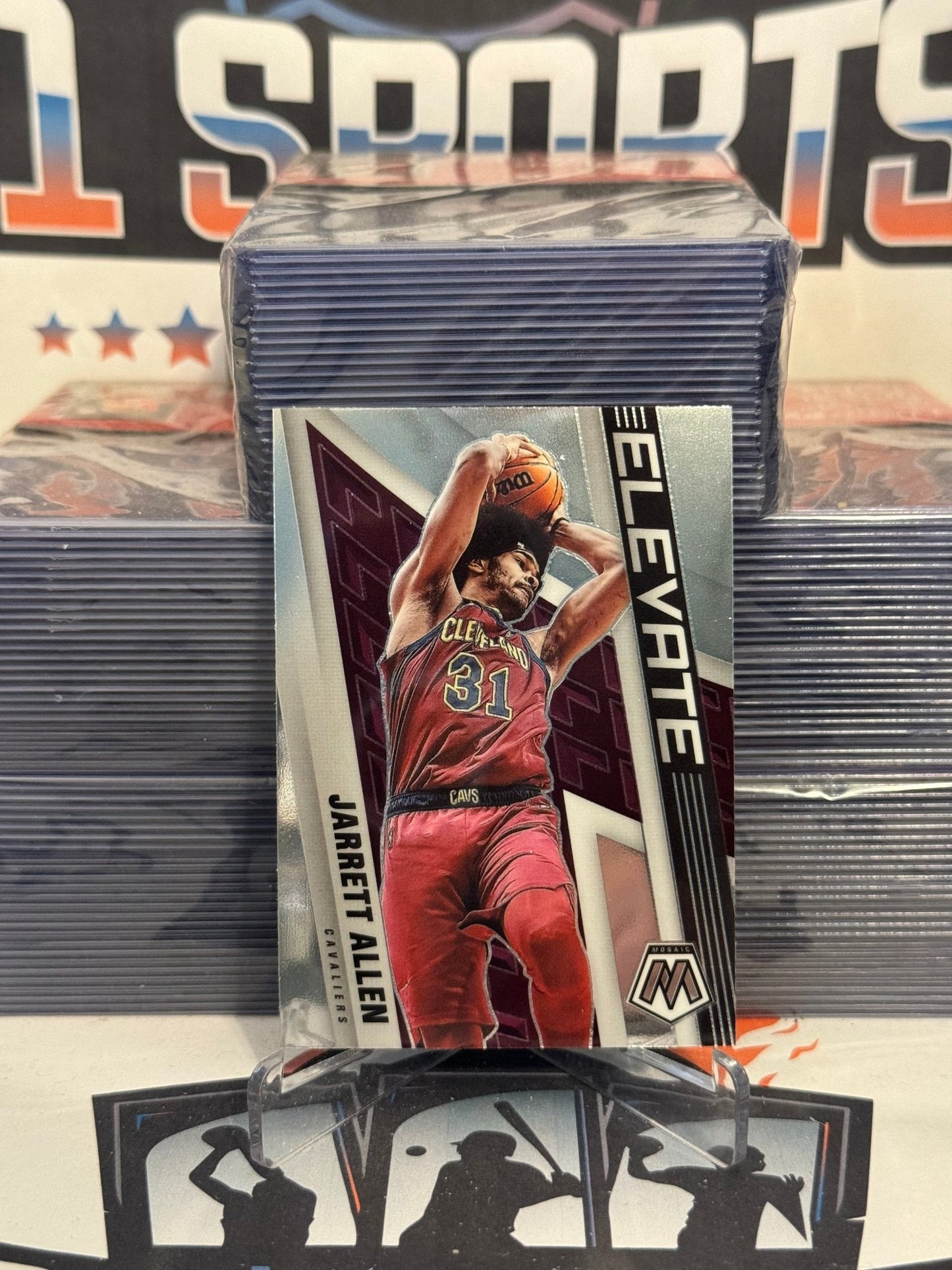 2021 Panini Mosaic (Elevate) Jarrett Allen #19