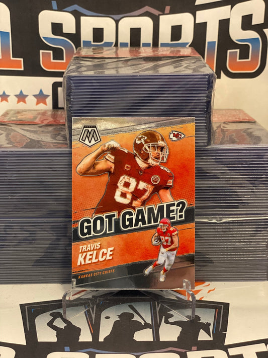 2021 Panini Mosaic (Got Game?) Travis Kelce #GG-21
