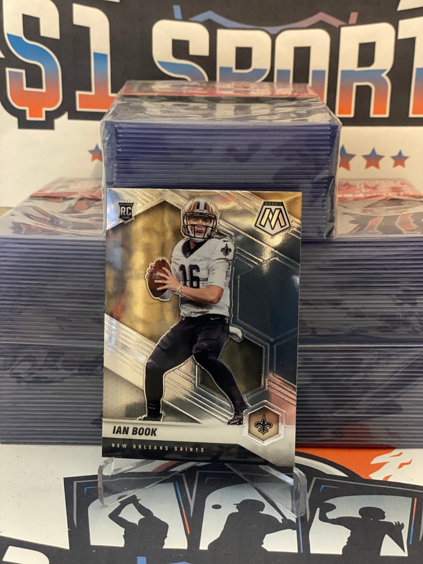 2021 Panini Mosaic Ian Book Rookie #327