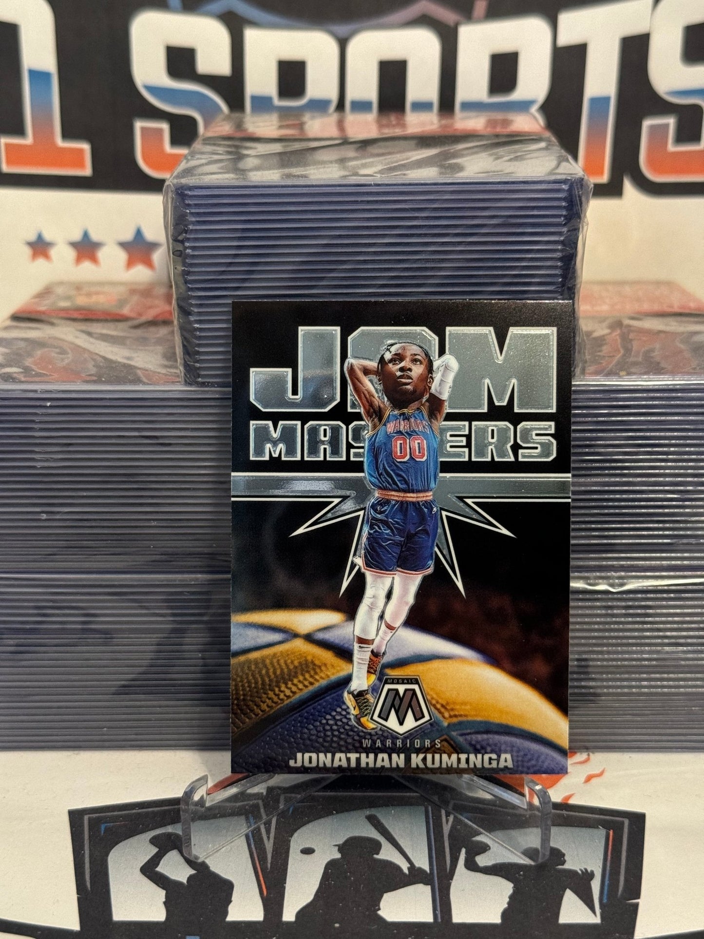 2021 Panini Mosaic (Jam Masters) Jonathan Kuminga #18