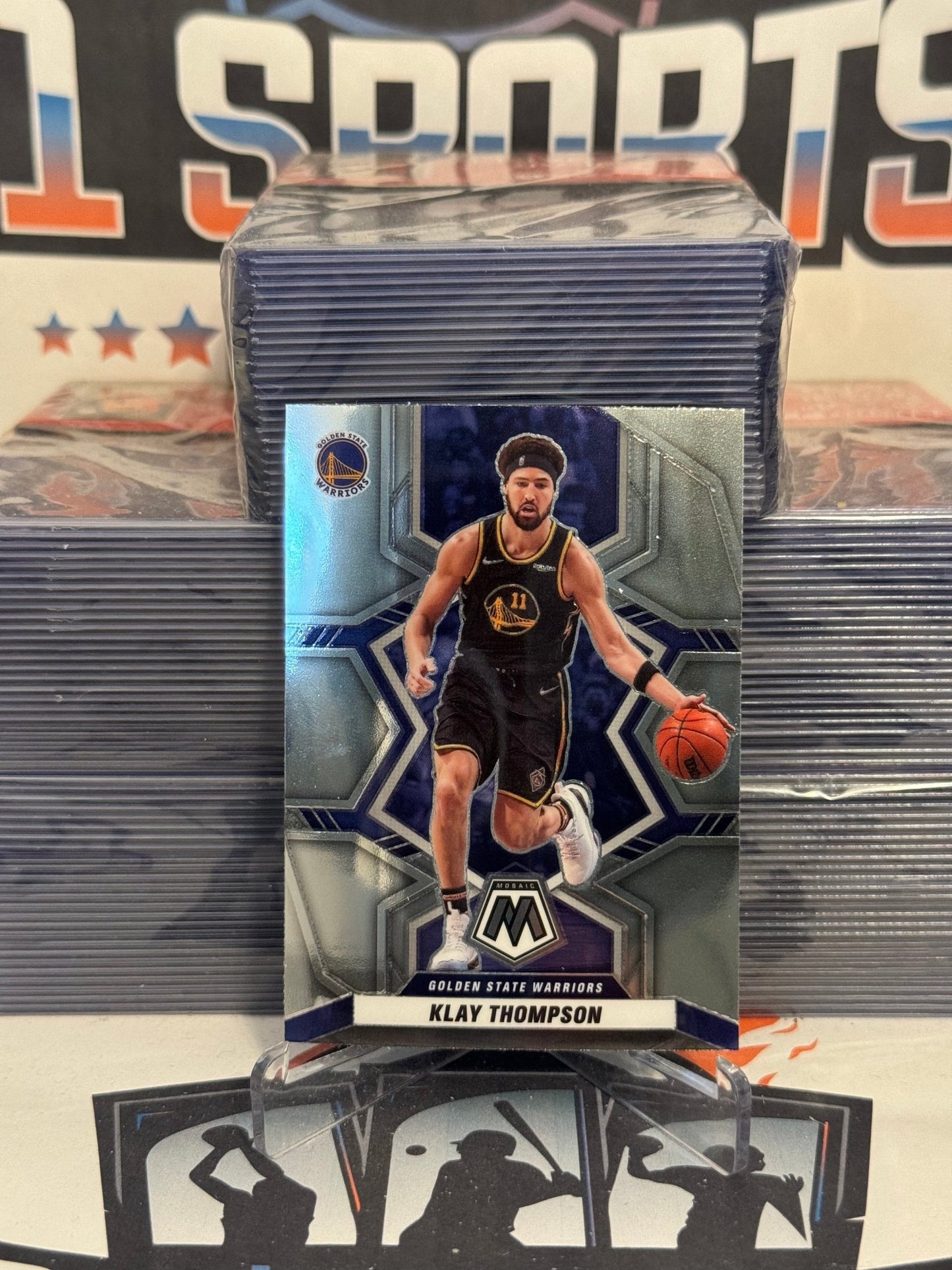 2021 Panini Mosaic Klay Thompson #119