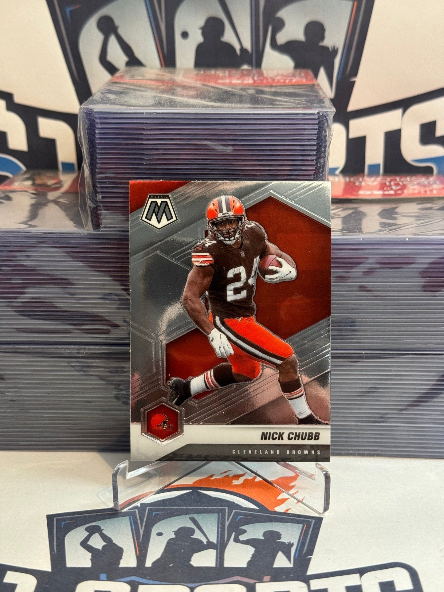 2021 Panini Mosaic Nick Chubb #53