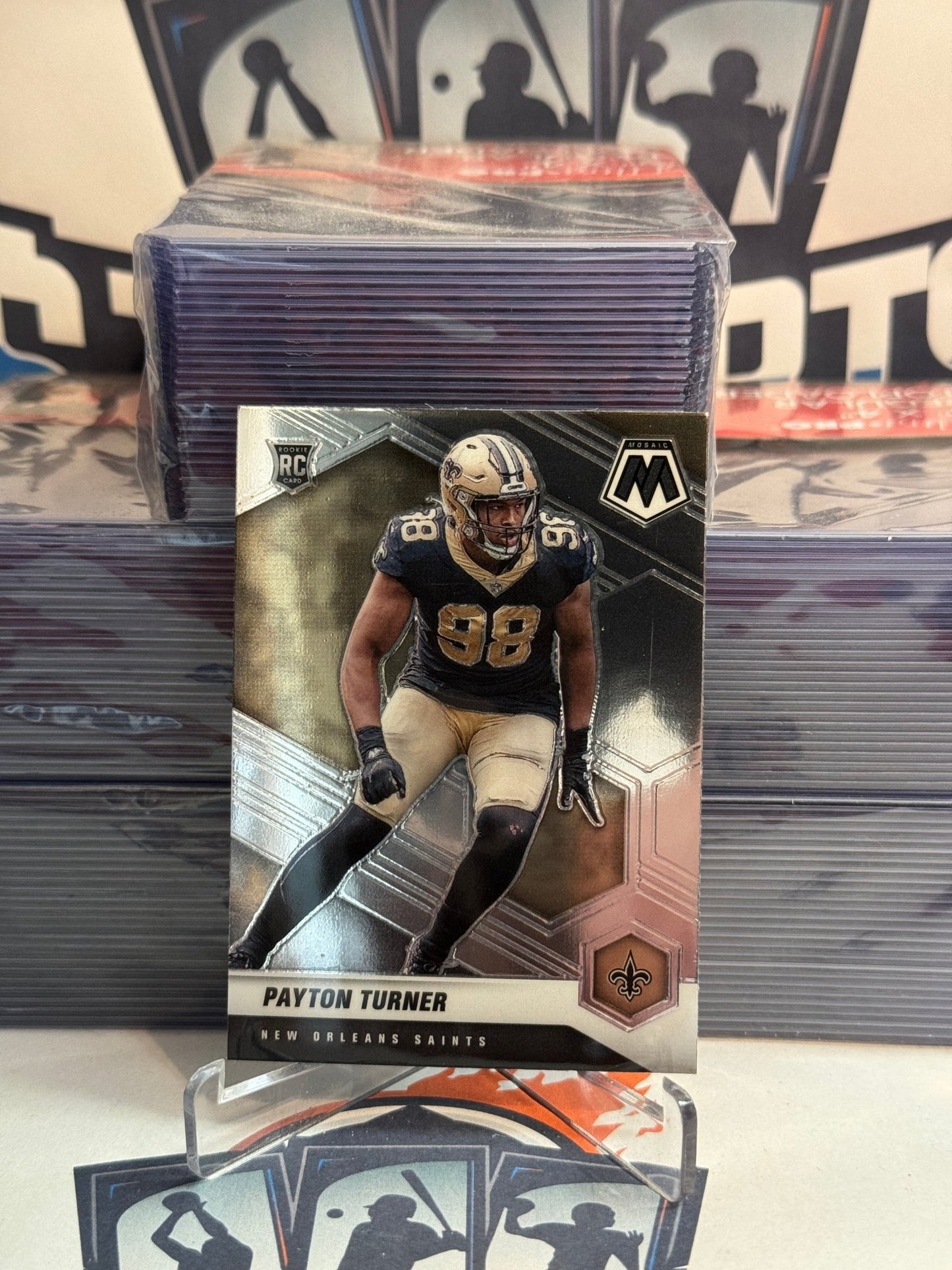 2021 Panini Mosaic Payton Turner Rookie #352