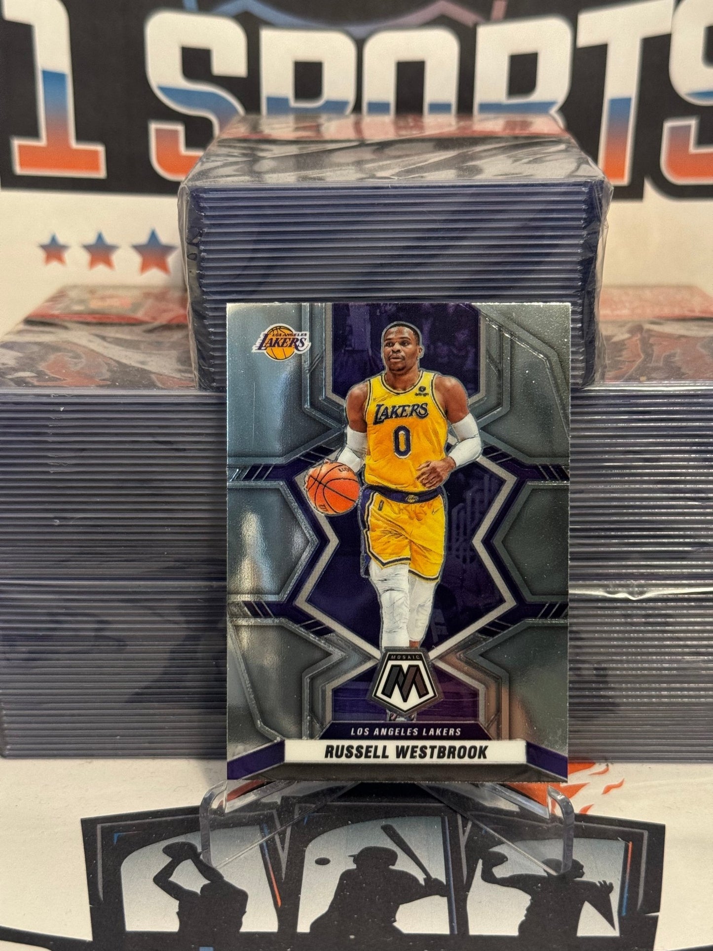 2021 Panini Mosaic Russell Westbrook #51