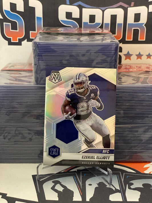 2021 Panini Mosaic (Silver Prizm, NFC) Ezekiel Elliott #215