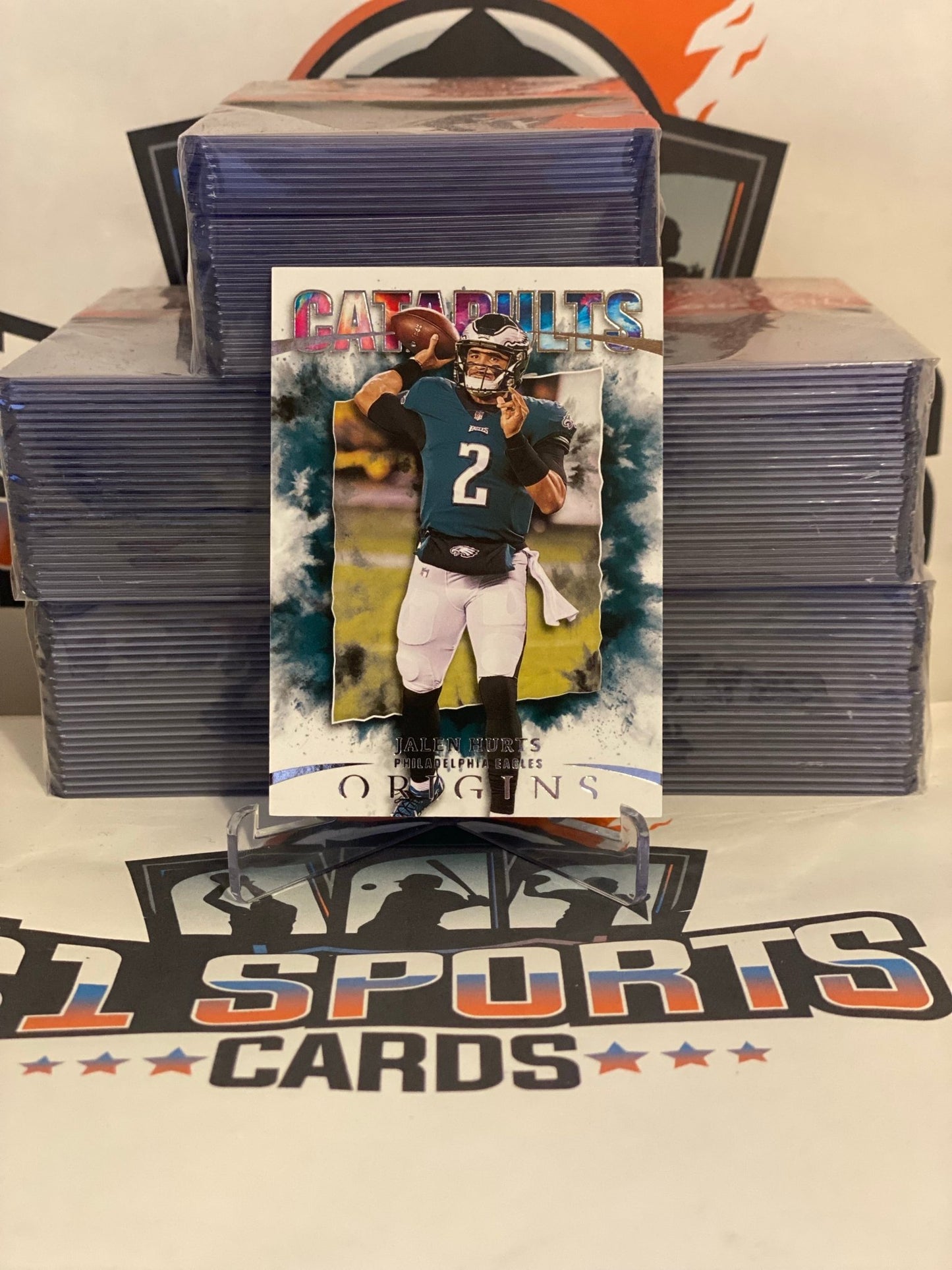2021 Panini Origins (Catapults) Jalen Hurts #C15