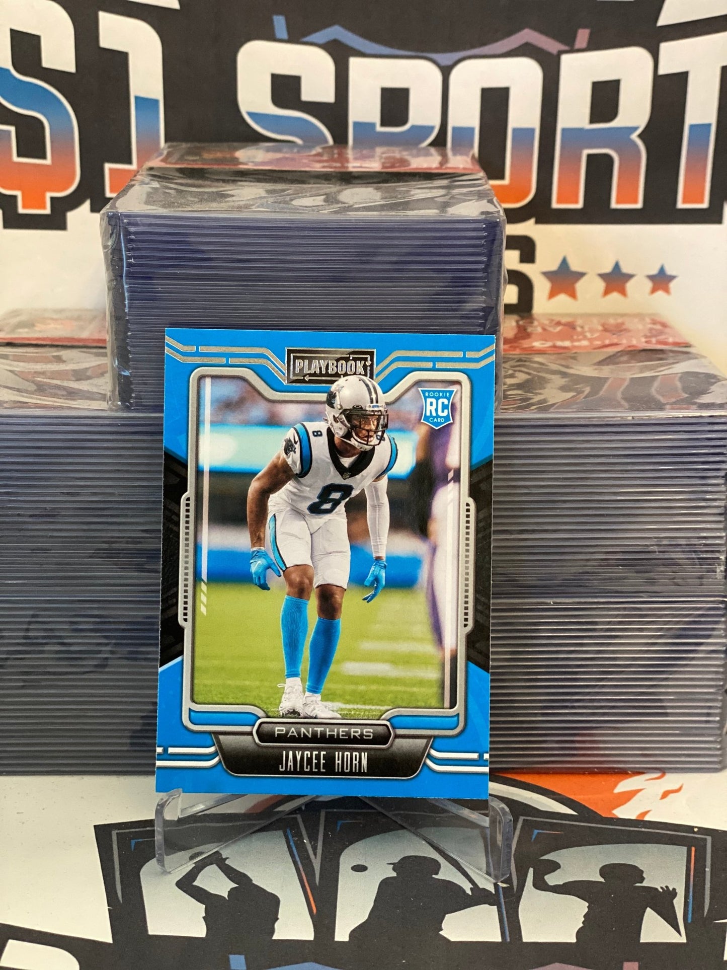 2021 Panini Playbook Jaycee Horn Rookie #143