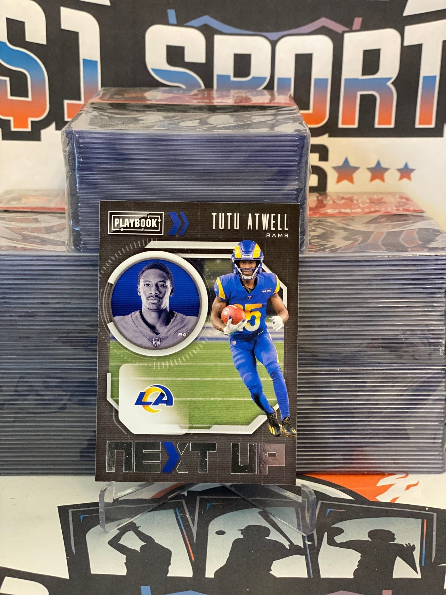 2021 Panini Playbook (Next Up) Tutu Atwell Rookie #NXT-TAT