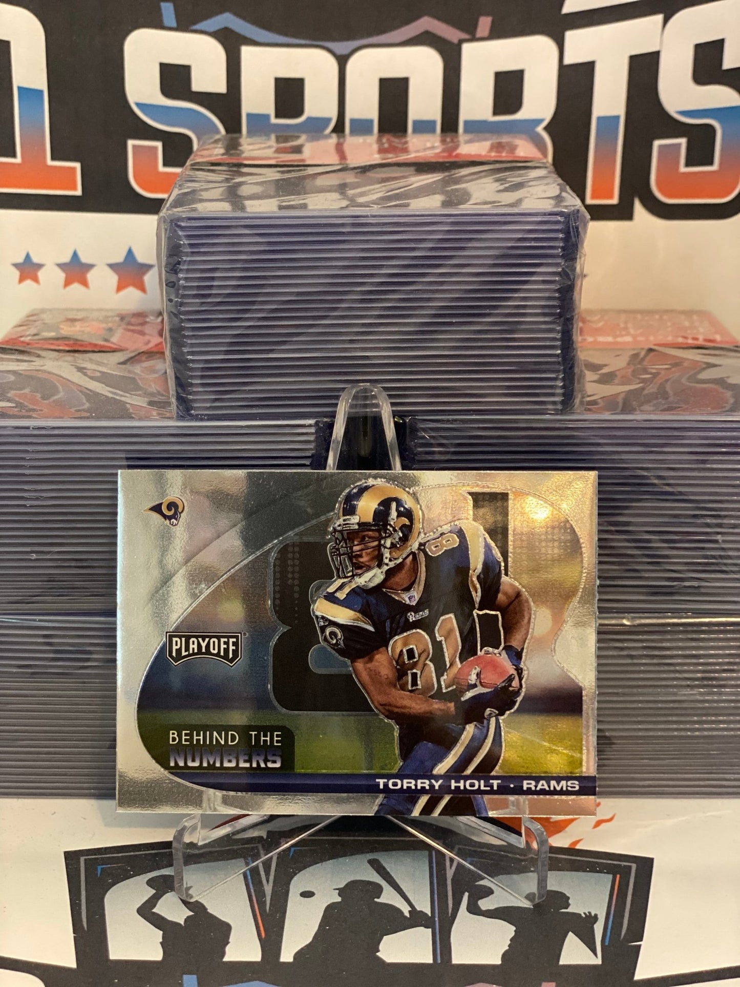 2021 Panini Playoff (Behind The Numbers) Torry Holt #BTN-THO