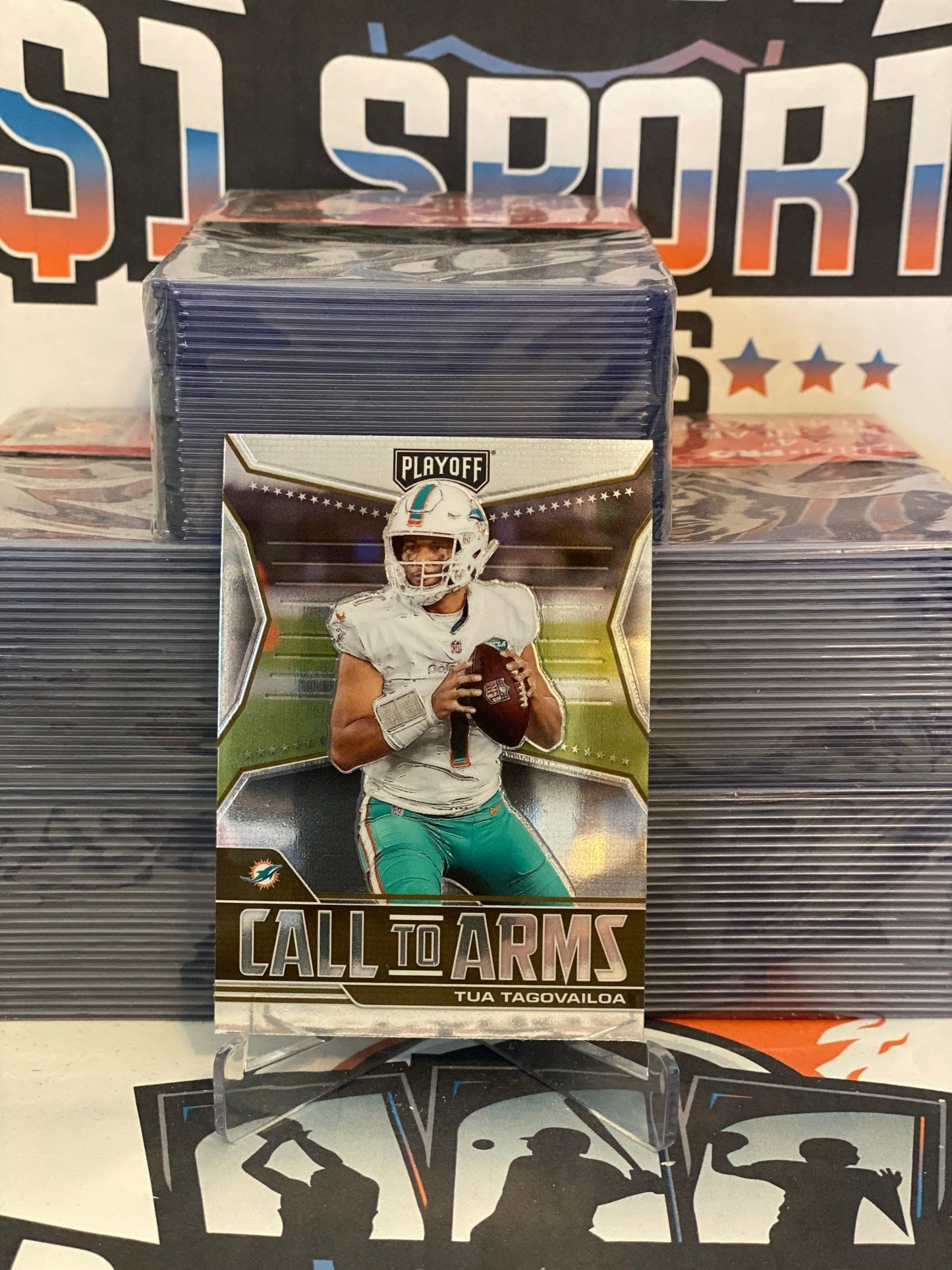 2021 Panini Playoff (Call to Arms) Tua Tagovailoa #CA-TTA