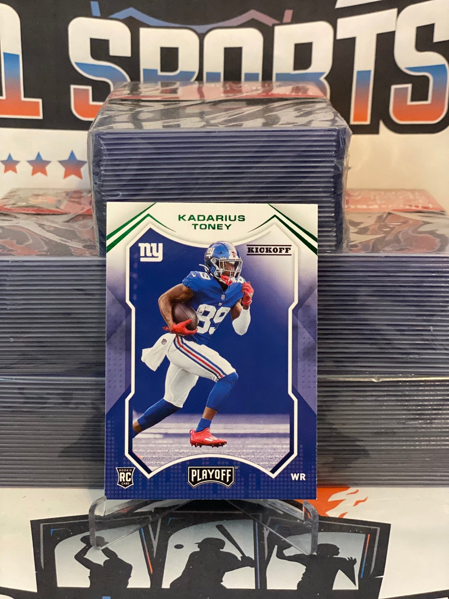 2021 Panini Playoff (Green, Kickoff) Kadarius Toney Rookie #210