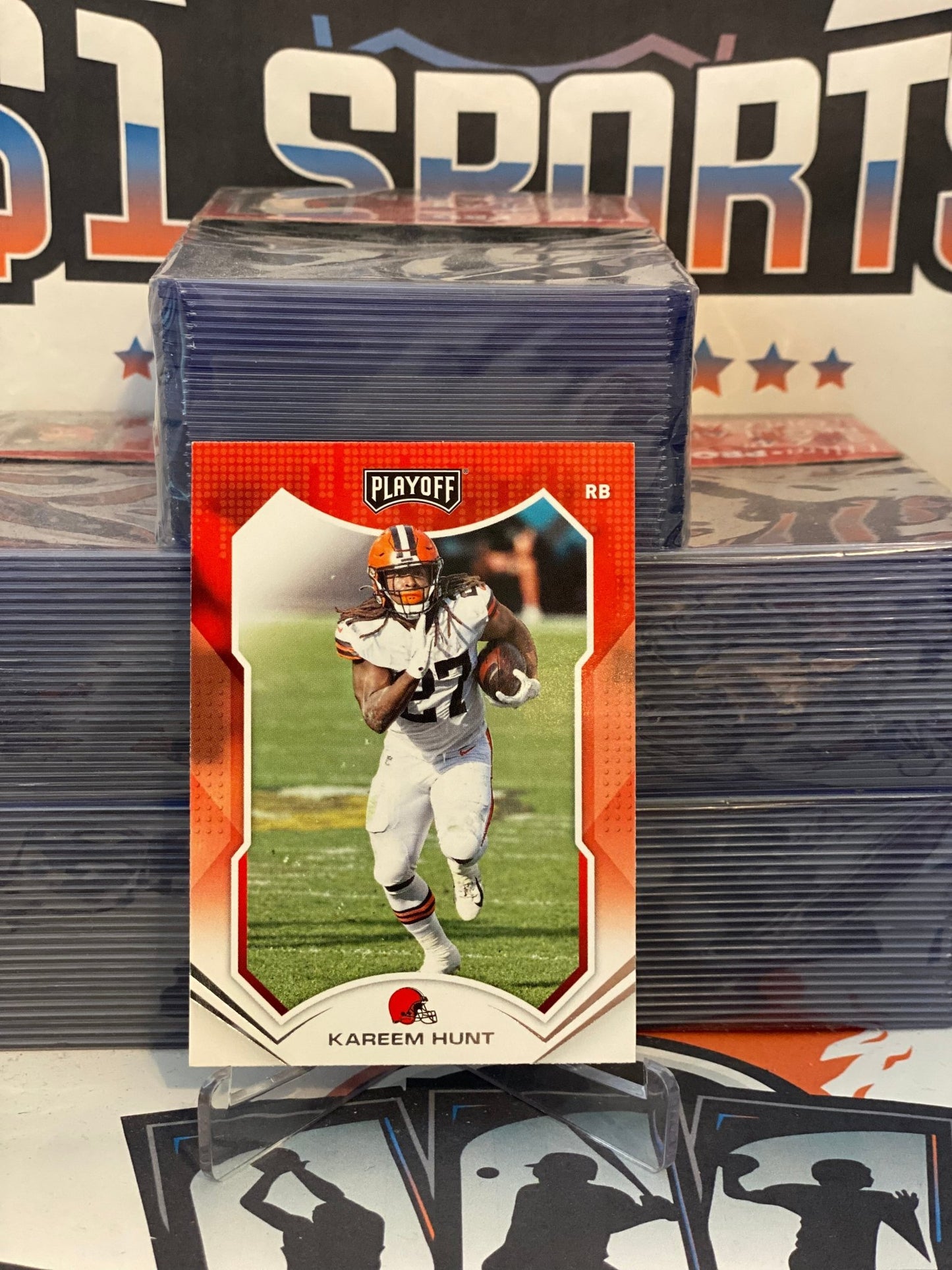2021 Panini Playoff Kareem Hunt #42