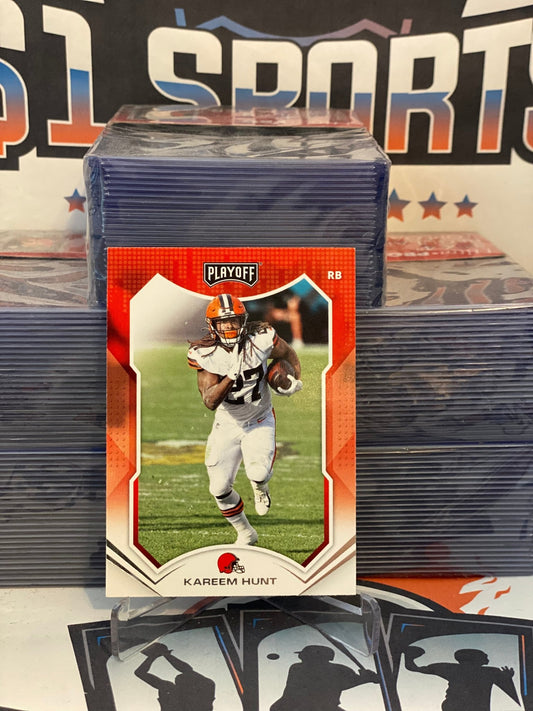 2021 Panini Playoff Kareem Hunt #42
