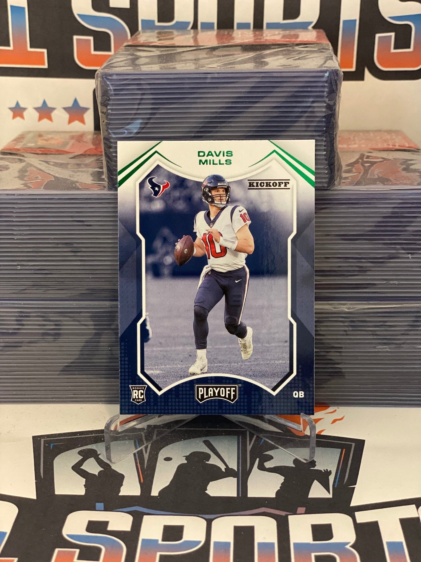 2021 Panini Playoff (Kickoff) Davis Mills Rookie #223