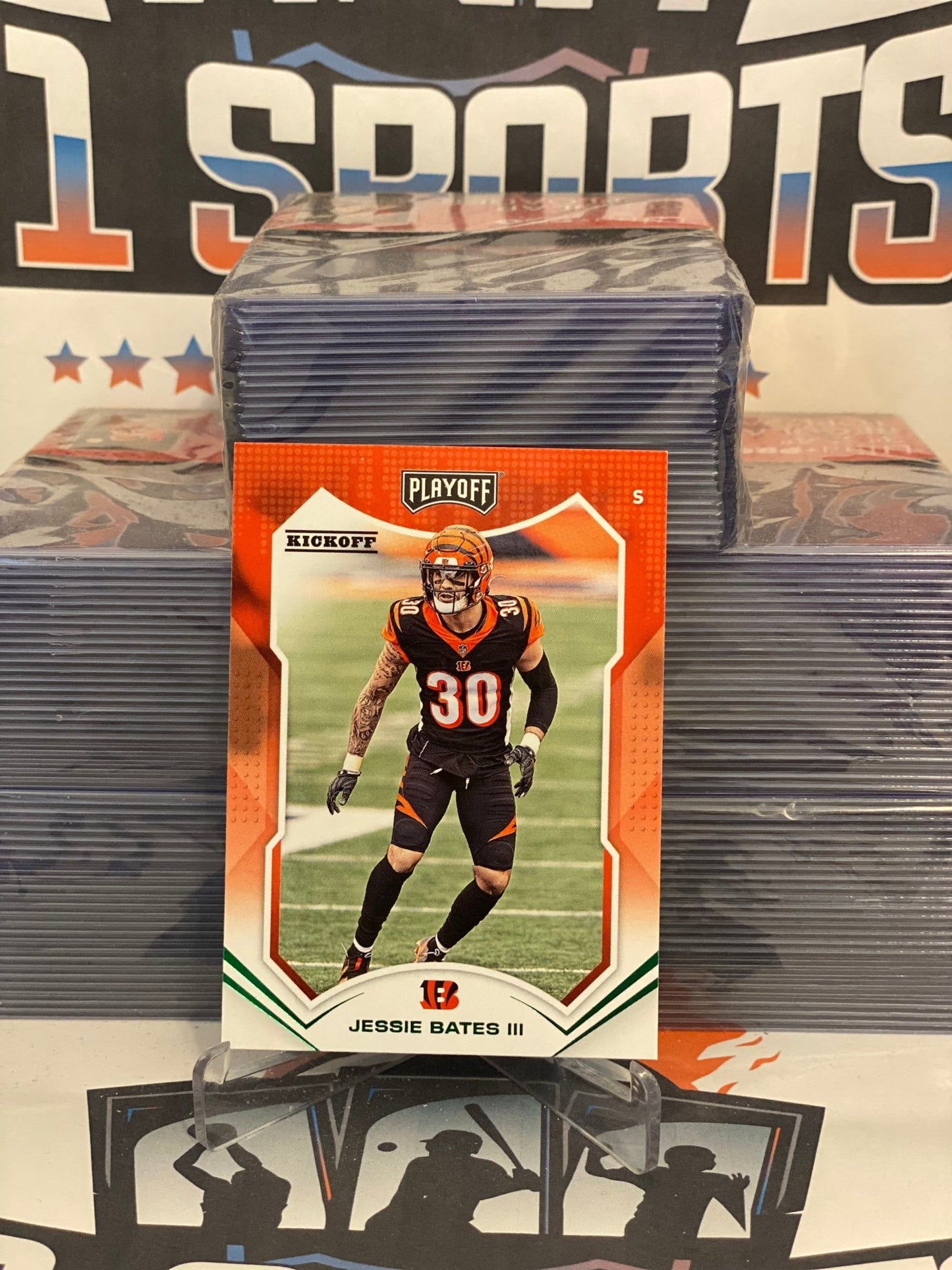 2021 Panini Playoff (Kickoff) Jessie Bates III #35