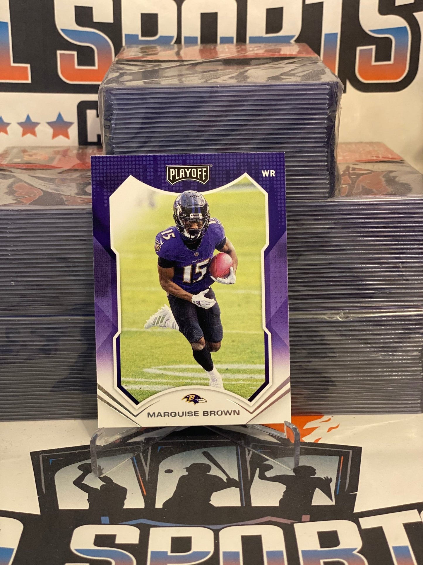 2021 Panini Playoff Marquise Brown #26