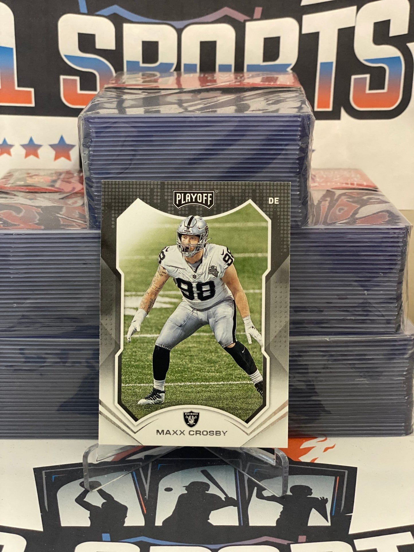 2021 Panini Playoff Maxx Crosby #92