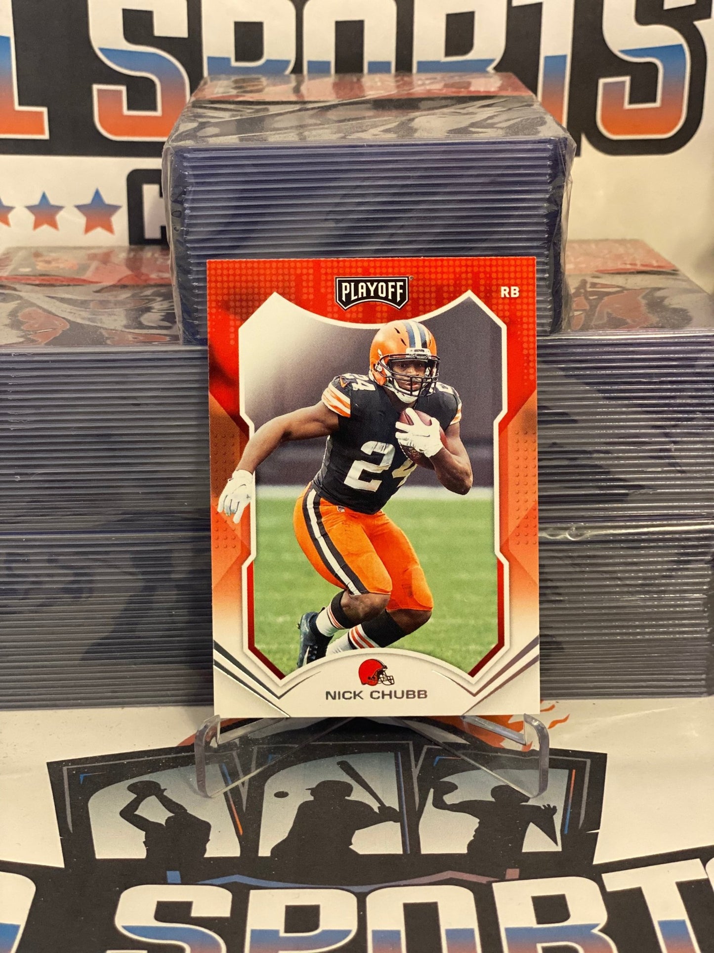2021 Panini Playoff Nick Chubb #40