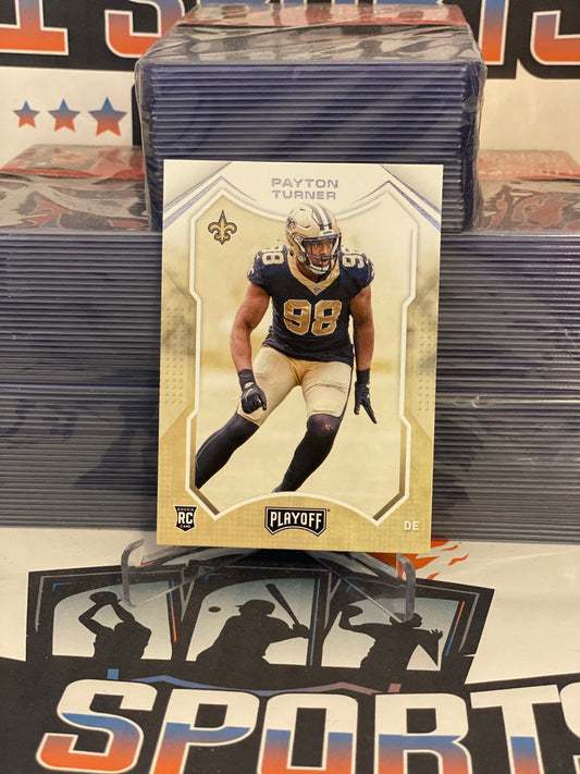 2021 Panini Playoff Payton Turner Rookie #252