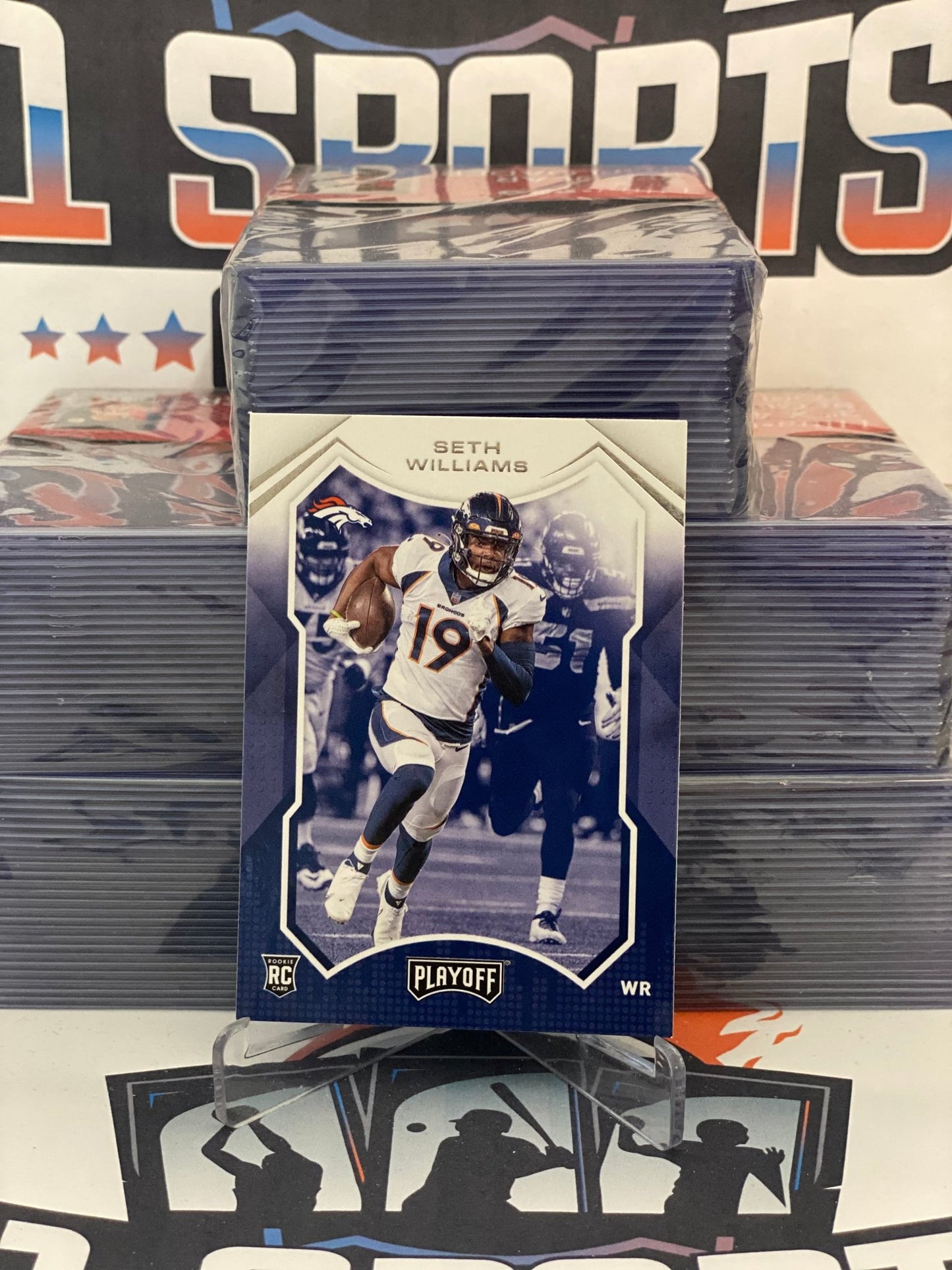 2021 Panini Playoff Seth Williams Rookie #298