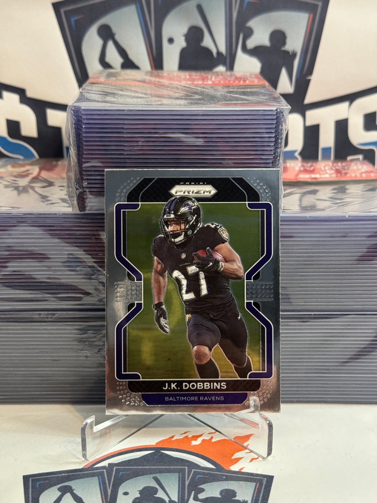 2021 Panini Prizm (2nd Year) J.K. Dobbins #283