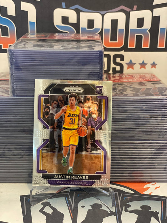 2021 Panini Prizm (Crinkle Cut) Austin Reaves Rookie #165