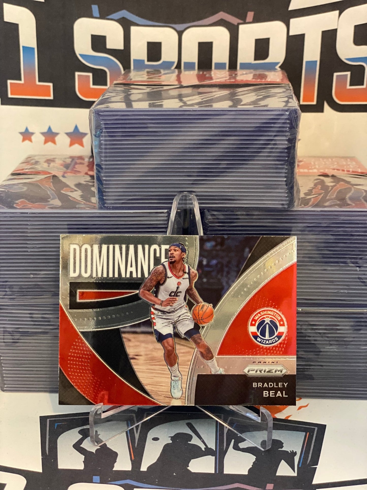 2021 Panini Prizm (Dominance) Bradley Beal #13