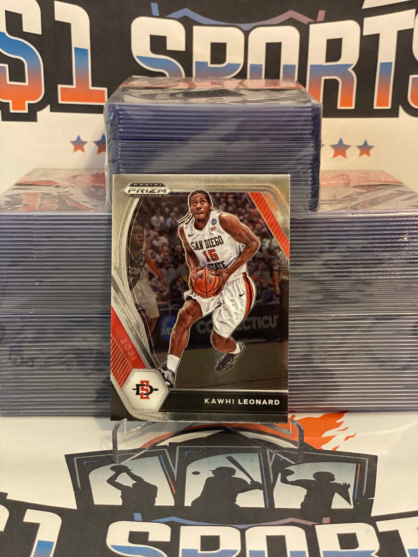 2021 Panini Prizm Draft Picks Kawhi Leonard #57