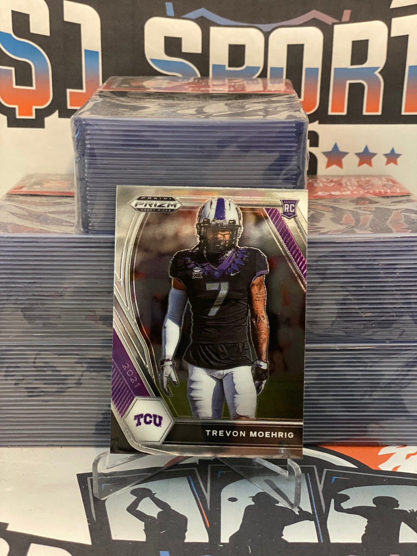 2021 Panini Prizm Draft Picks Trevon Moehrig Rookie #148