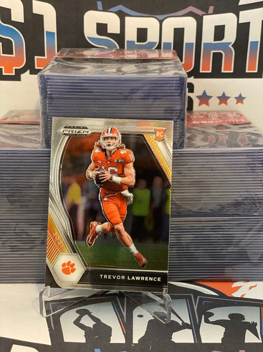 2021 Panini Prizm Draft Picks Trevor Lawrence Rookie #106
