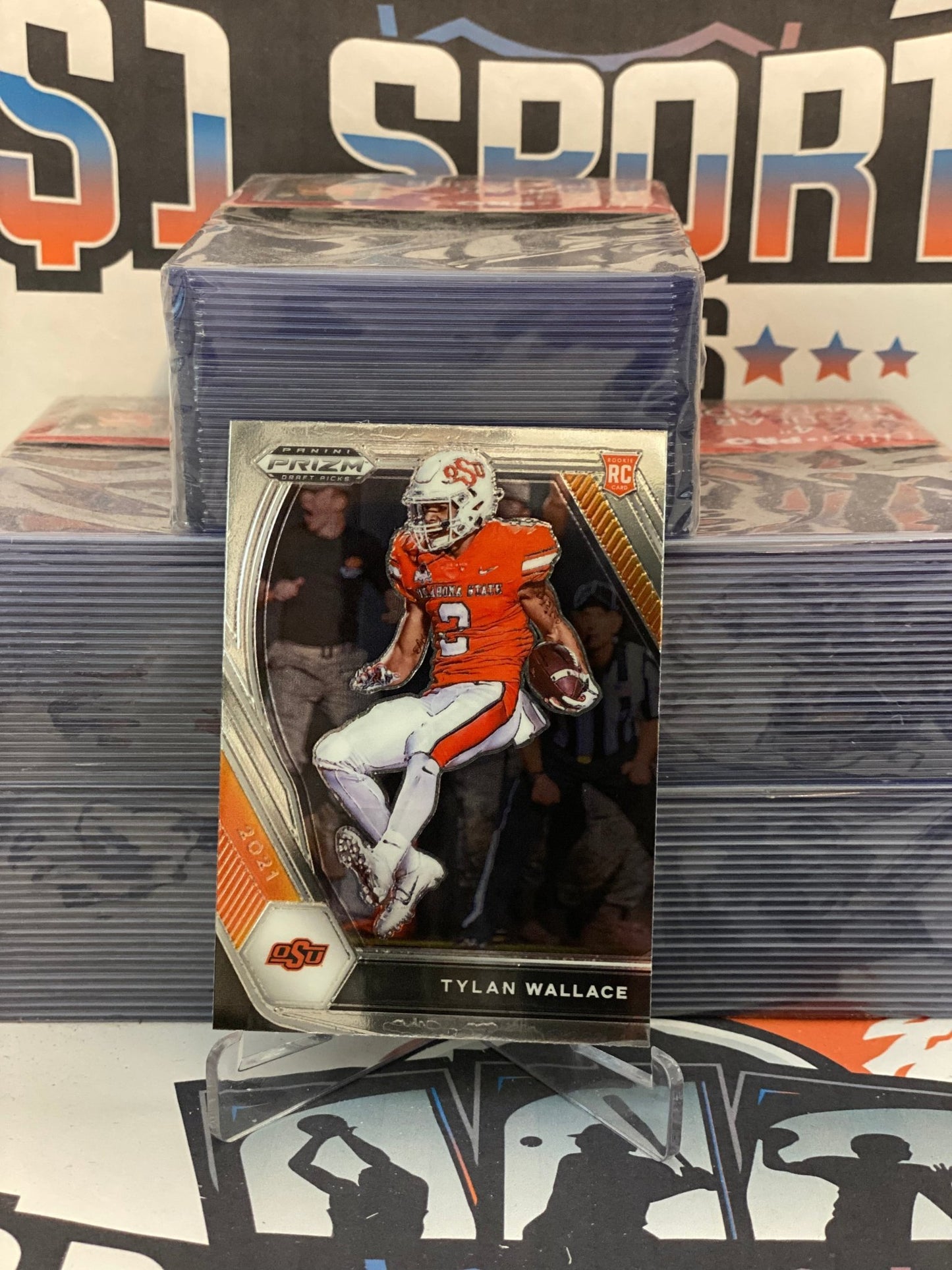 2021 Panini Prizm Draft Picks Tylan Wallace Rookie #126