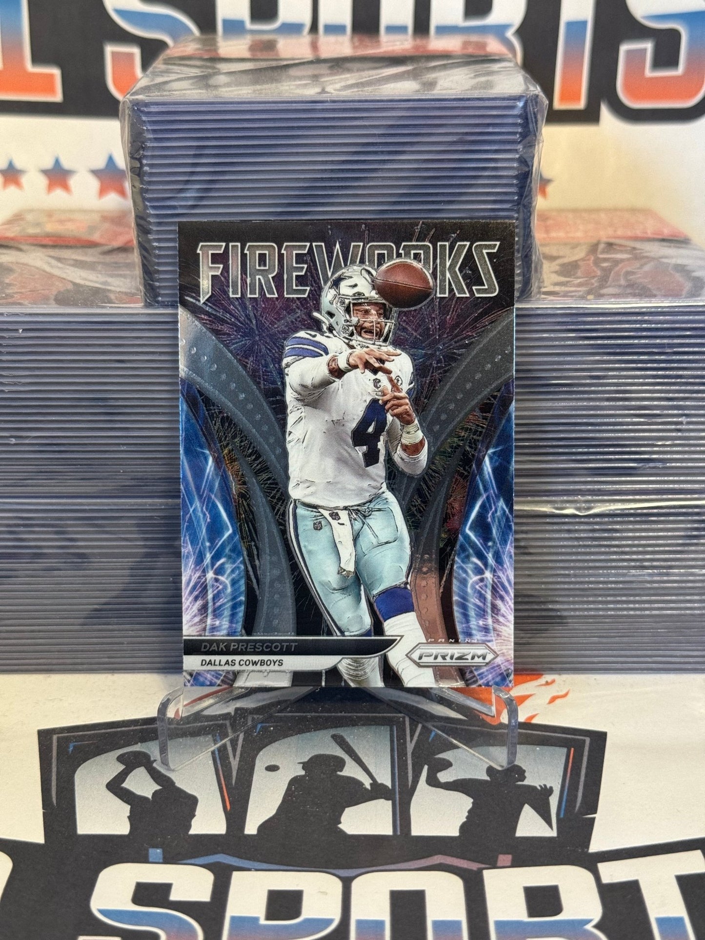 2021 Panini Prizm (Fireworks) Dak Prescott #F-17