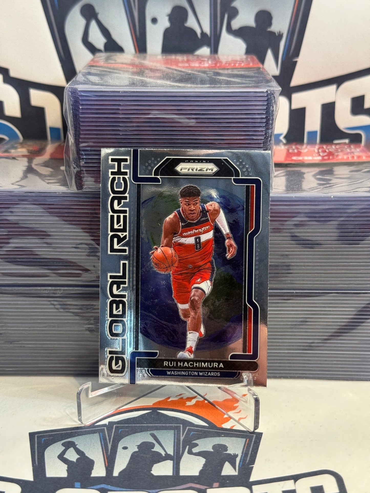 2021 Panini Prizm (Global Reach) Rui Hachimura #6