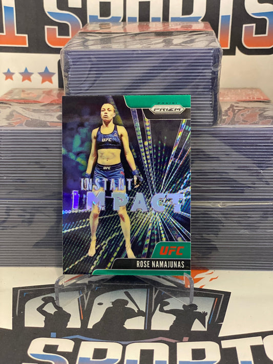 2021 Panini Prizm (Green Prizm, Instant Impact) Rose Namajunas #16