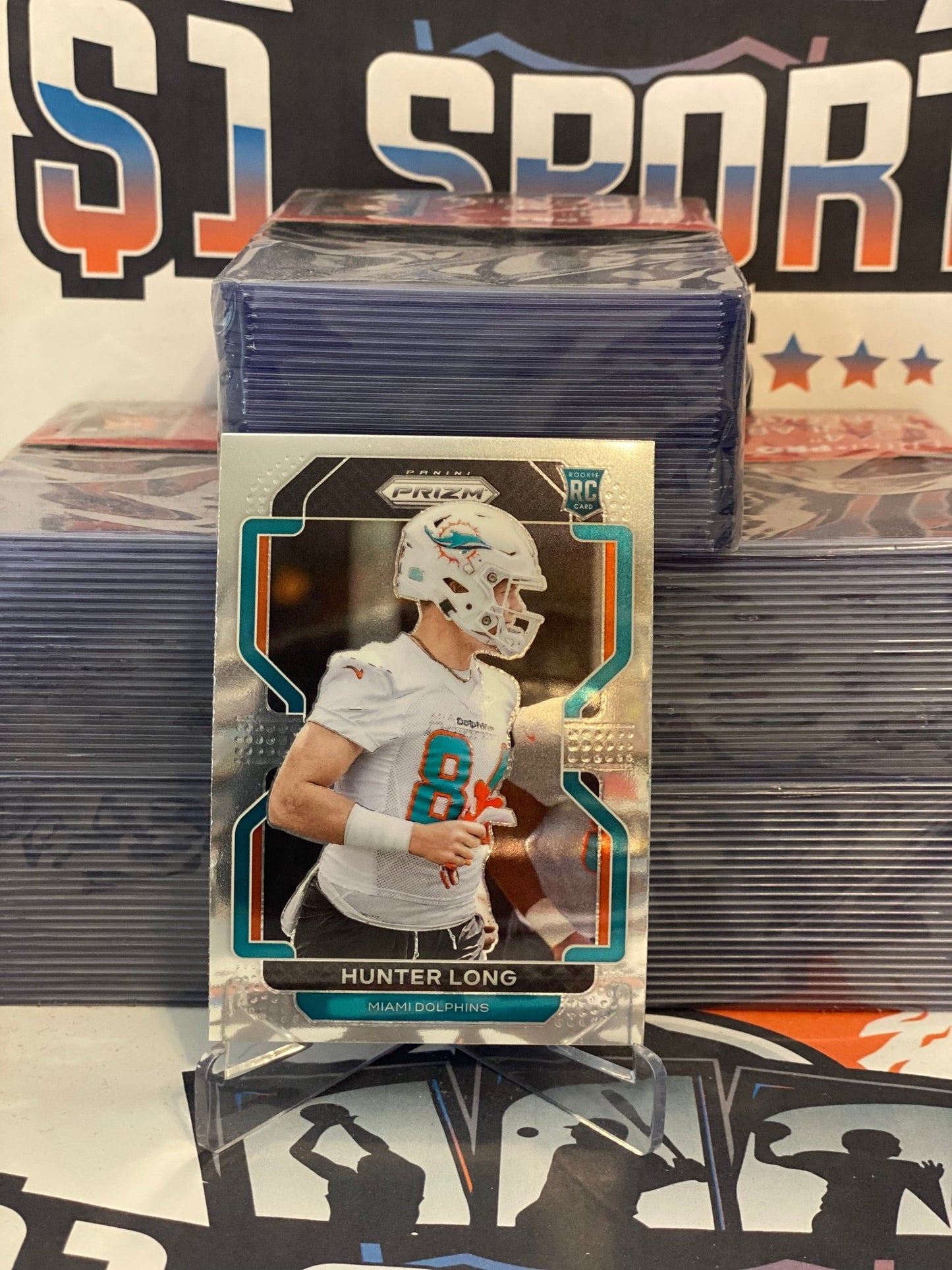 2021 Panini Prizm Hunter Long Rookie #414