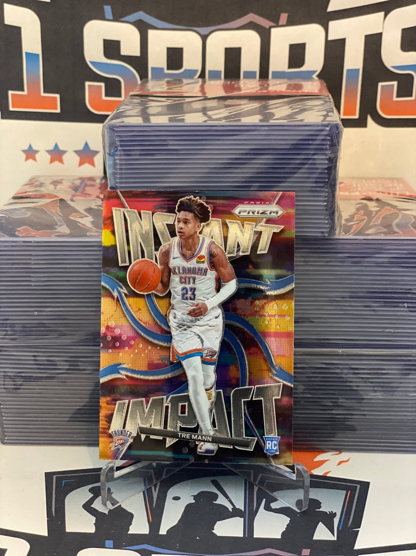 2021 Panini Prizm (Instant Impact) Tre Mann Rookie #15