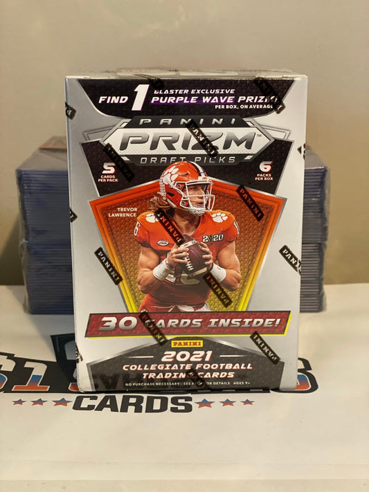 2021 Panini Prizm NFL Draft Picks Football Blaster Box