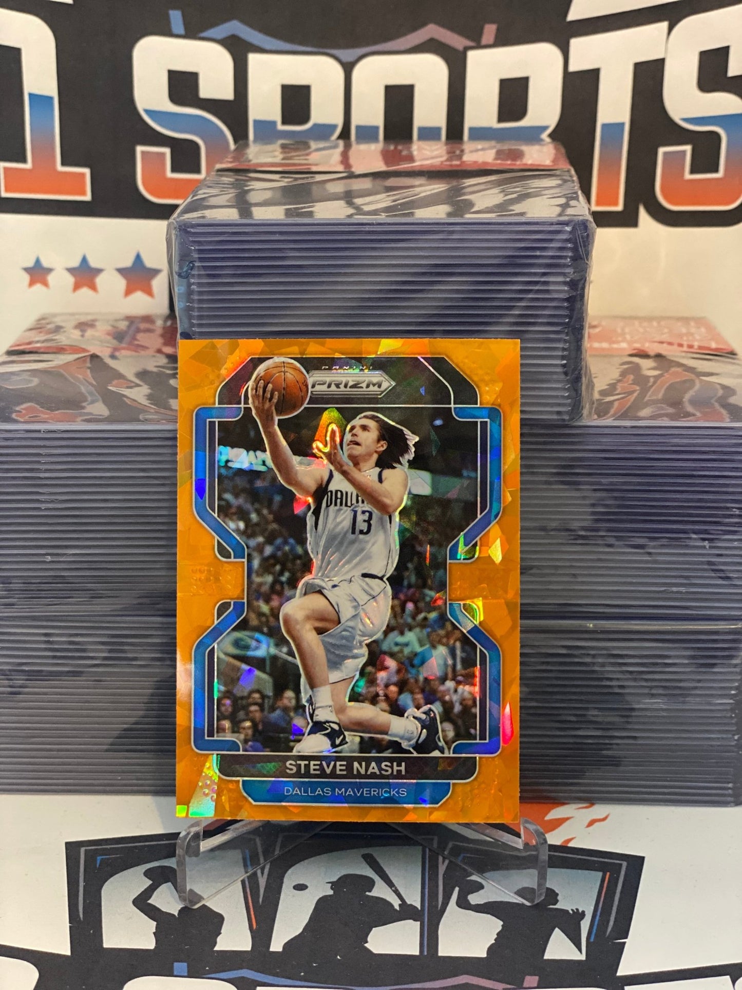 2021 Panini Prizm (Orange Ice Prizm) Steve Nash #264