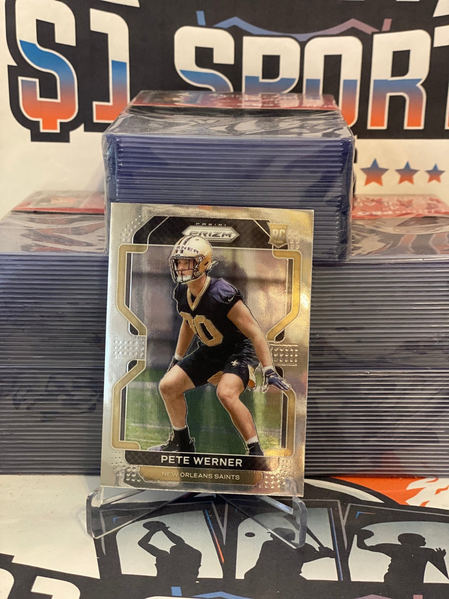 2021 Panini Prizm Pete Werner Rookie #391