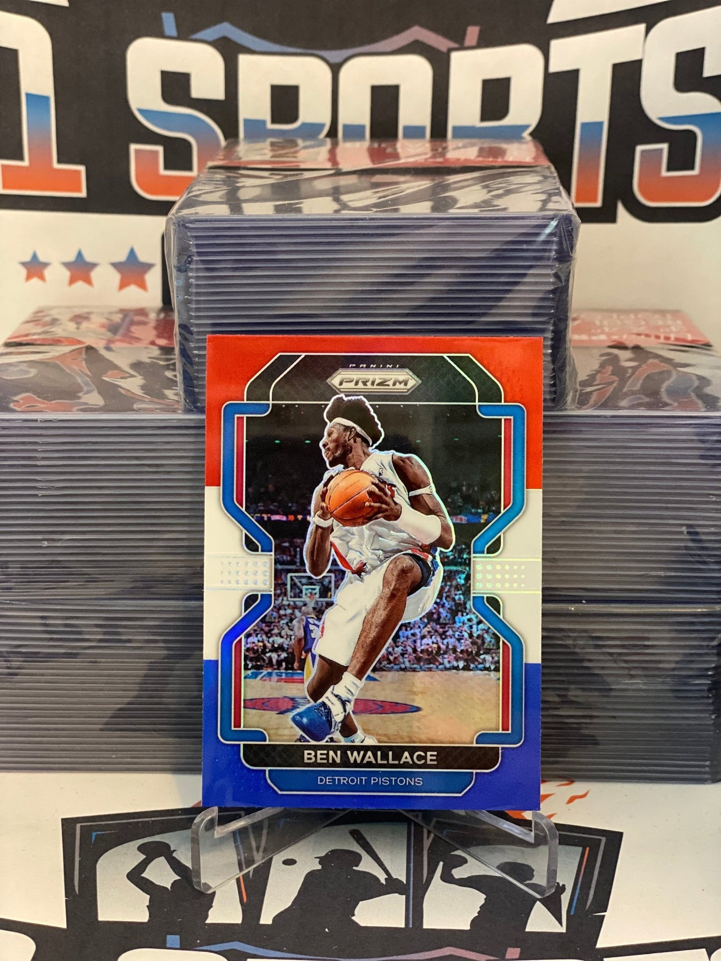 2021 Panini Prizm (Red White Blue Prizm) Ben Wallace #249