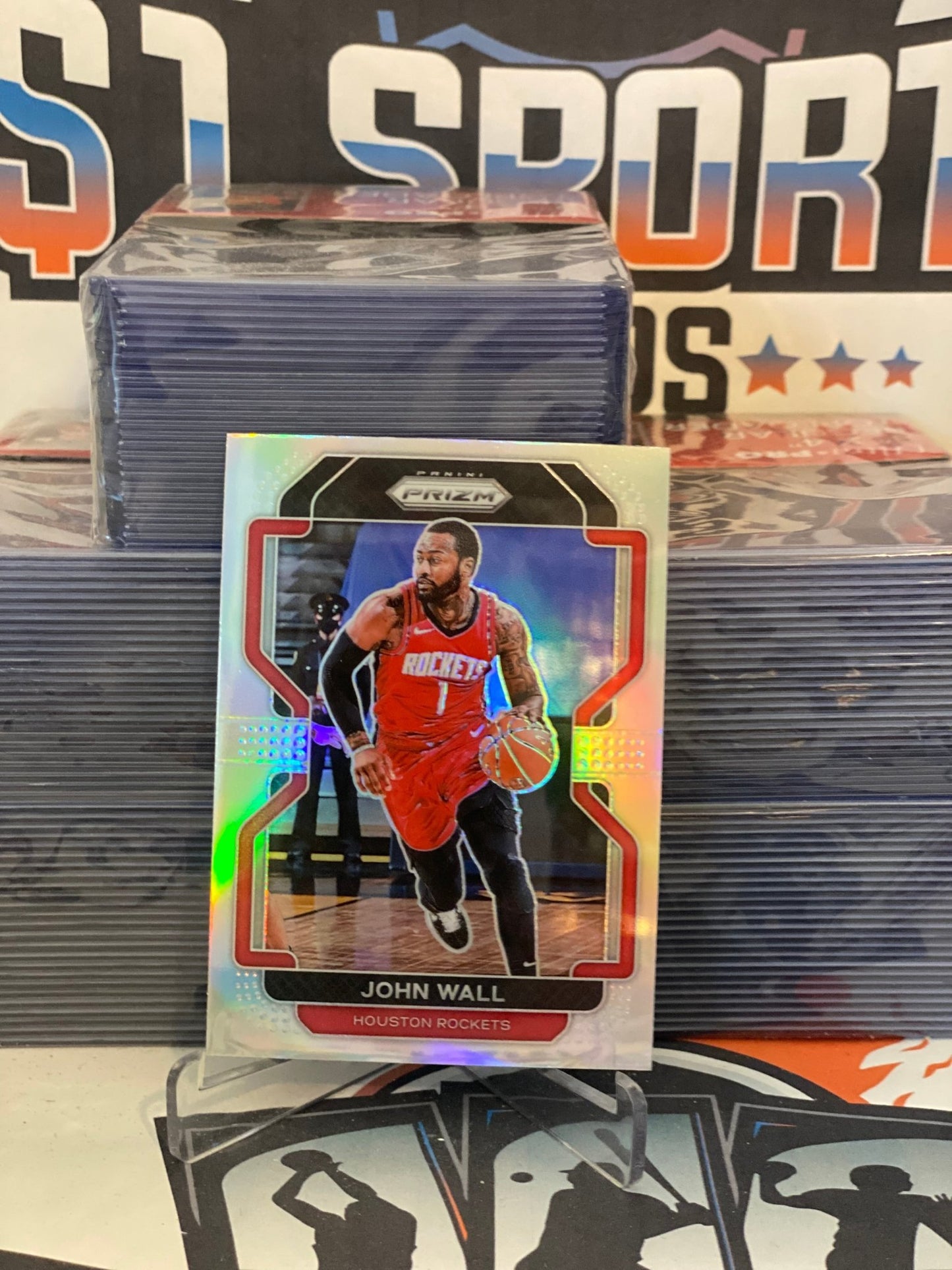2021 Panini Prizm (Silver Prizm) John Wall #68