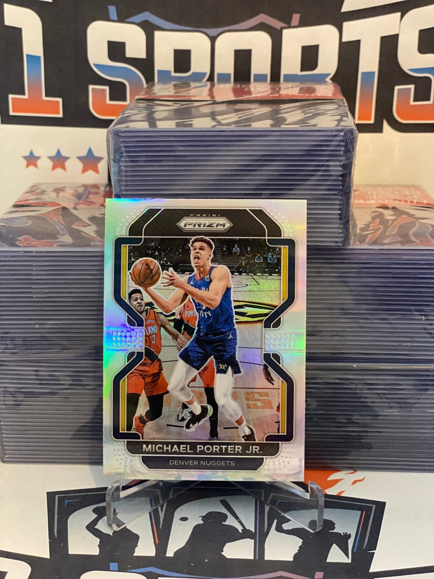 2021 Panini Prizm (Silver Prizm) Michael Porter Jr. #164