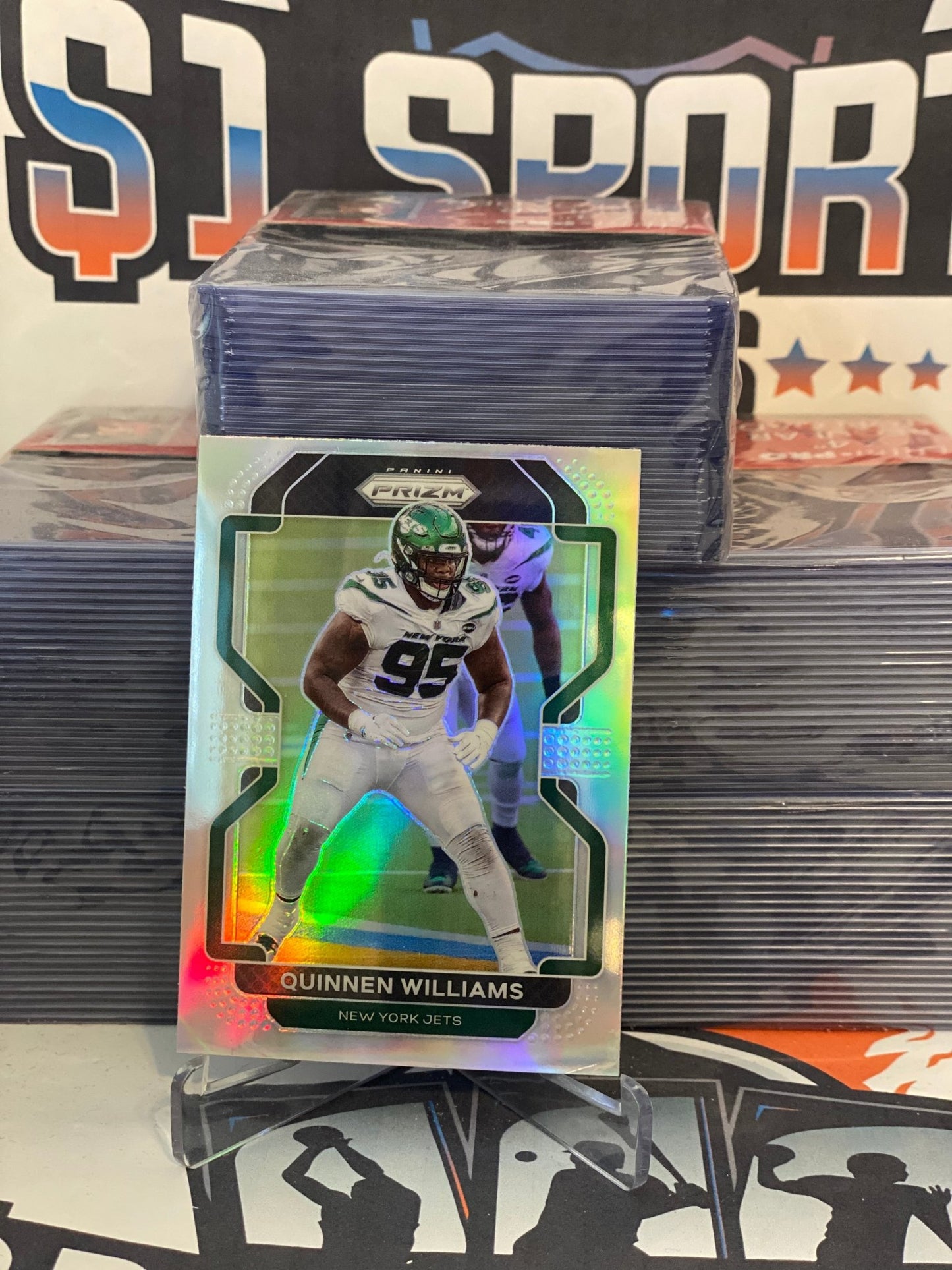 2021 Panini Prizm (Silver Prizm) Quinnen Williams #89