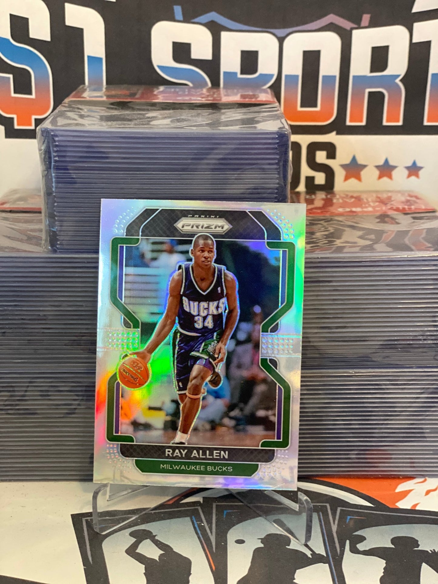 2021 Panini Prizm (Silver Prizm) Ray Allen #251